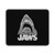 Jaws Geometric Shark Logo Mouse Pad