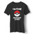 Pokemon Go Caution Frequent Stops Iron On Transfer With Pokeball Man's T-Shirt