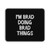 Im Brad Doing Brad Things Mouse Pad