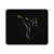 Karate Kick Logo Mens Womens Mouse Pad