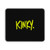 Kinky Yellow Mouse Pad