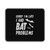 Sorry Im Late I Had Bat Problems Halloween Mouse Pad