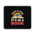Take A Look It's In A Book Reading Vintage Retro Rainbow Books Lover Mouse Pad