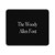The Woody Allen Font Mouse Pad