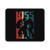 Vintage Retro Kiss Rock And Roll Mouse Pad
