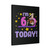 6Th Birthday Girl Gymnastics Party Gymnast Canvas Print Poster