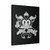Cute Kawaii Baphomet Cartoon Funny Canvas Print Poster