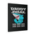 Daddy Shark Doo Doo Doo Fathers Day Canvas Print Poster