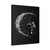 Digging The Moon Funny Canvas Print Poster