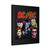 Acdc Retro Vintage Graphic Design Canvas Print Poster