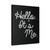 Adele Hello Quote It Is Me Art Canvas Print Poster