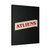 Atliens Stripe On Red Canvas Print Poster