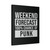 Awesome Weekend Forecast Hundred Procent Chance Of Punk Saying Quote Canvas Print Poster