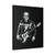 Bass Guitar Strap Pick Canvas Print Poster