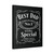 Best Dad Jack Daniels Canvas Print Poster