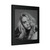 Billie Eilish Black Canvas Print Poster