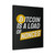 Bitcoin Is A Load Of Nonces Canvas Print Poster