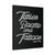Booze And Tattoos Adult Canvas Print Poster