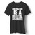 Liberalism Is A Mental Disorder Logo Man's T-Shirt