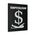 Capitalism Kills Money Canvas Print Poster
