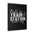 Could Be A Train Station Kinda Day Canvas Print Poster