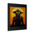 Creepy Halloween Harbinger Canvas Print Poster