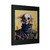 Creepy Halloween Strawman Canvas Print Poster