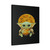 Baby Yoda Halloween Pumpkin Canvas Print Poster