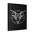 Baphomet Pentagram Satantic Occult Church Of Satan Goat Goth Canvas Print Poster