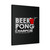 Beer Pong Champion Funny Canvas Print Poster
