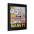 One Piece Luffy Toon Nani Canvas Print Poster
