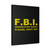 Fbi Undercover Agent Canvas Print Poster