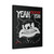 Felix The Cat Yeah Ooooh Yeah Canvas Print Poster