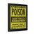 Poison Vintage Concert Canvas Print Poster