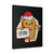 Gingerbread Family Pajama Eat Some Get Some Canvas Print Poster