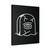 Graveyard Canvas Print Poster