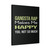 Happy Gangsta Rap Rapping Rapper Canvas Print Poster