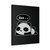Cute Panda Zzz Sleeping Bubble Cartoon Canvas Print Poster
