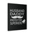 Husband Daddy Protector Superhero Canvas Print Poster