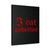 I Eat Asbestos 3 Canvas Print Poster