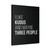 I Like Kudus And Maybe Three People Canvas Print Poster