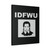 Idfwu Horror Movie Halloween Canvas Print Poster