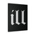 Ill Nas Illmatic Logo Canvas Print Poster