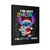 Im Not Short Im Stitch Sized Christmas Canvas Print Poster