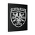 Las Vegas Football Silver & Black Vintage Canvas Print Poster