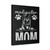 Maligator Mom Dog Funny Canvas Print Poster