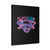 Supergirl Pink And Purple Logo Canvas Print Poster