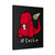 T Rex Cute Dinothis Is To Sad A Cute Smiley Dinosaur Just Selfie Canvas Print Poster