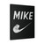 Mike Nike Parody Canvas Print Poster