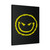 Evil Smiley Face Canvas Print Poster